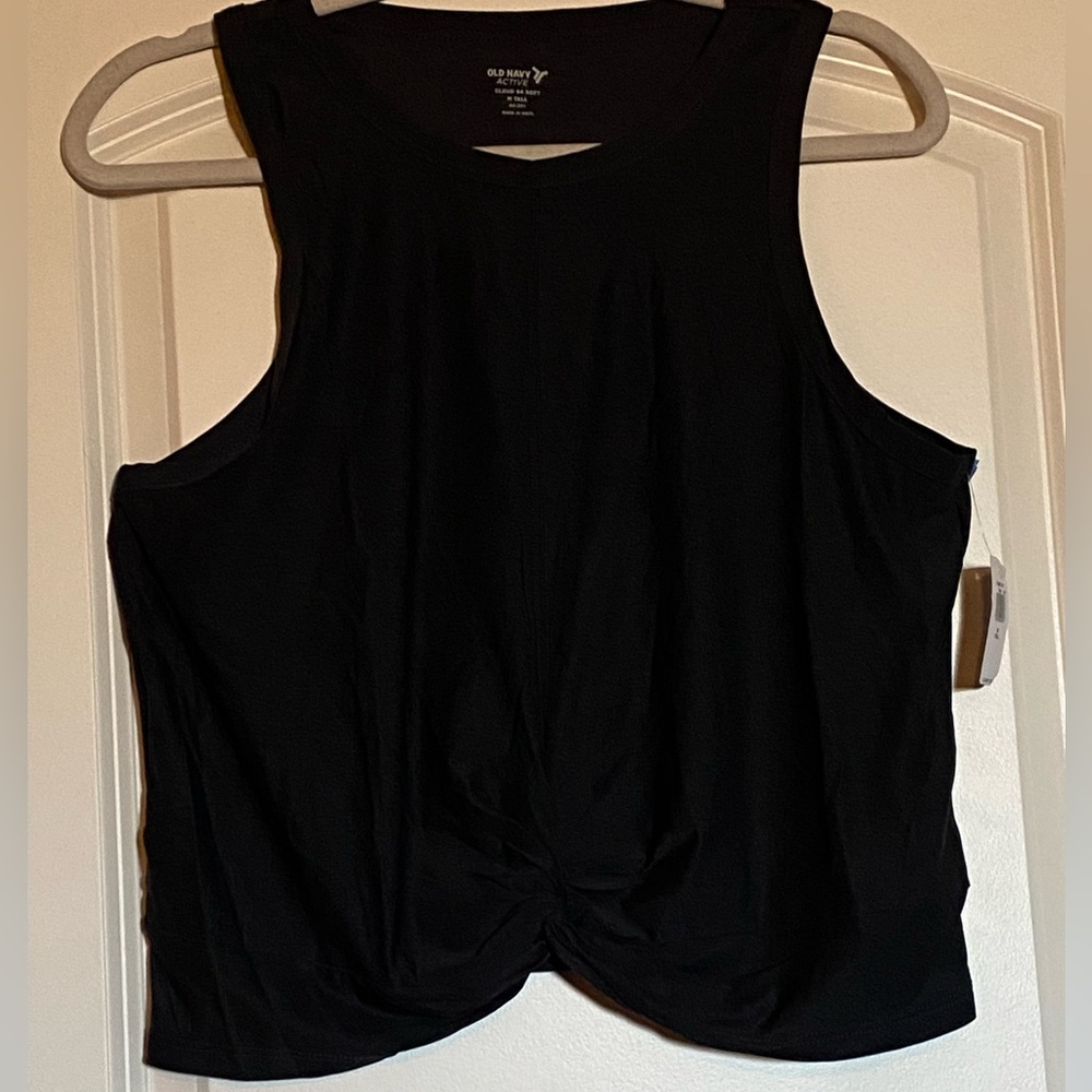 Old Navy Active cloud 94 Soft Athletic Workout Tank M Tall charcoal gray NWT NEW